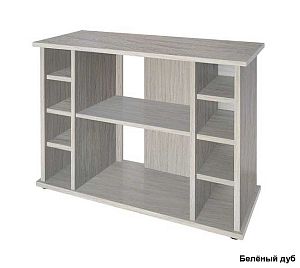 Подставка без дверок Biodesign ALTUM 200/CRYSTAL 210 черная шагрень, влагостойкая плита ЛДСП 16/22 мм, 101х41×79 см