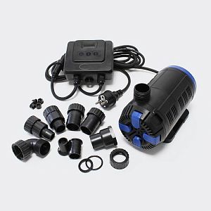 Помпа мультифунциональная SUNSUN CET-8000&nbsp;с&nbsp;контроллером, керамический вал, влажно-сухая, 18&minus;80&nbsp;Вт, 8000&nbsp;л/ч, высота подъема 5,4&nbsp;м