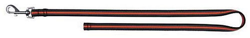 Поводок TRIXIE для собак, 1 м, 17 мм, нейлон, черный, оранжевый