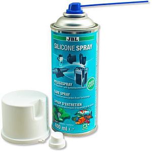 Силиконовый спрей JBL Silicone Spray для ухода за техникой в аквариумах и садовых прудах, 400 мл