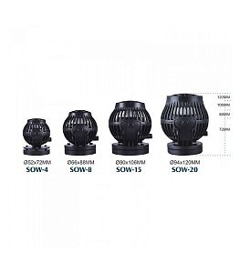 Помпа течения Jecod SOW-4 регулируемая, до 4500 л/ч,