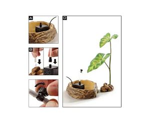 Растение с&nbsp;системой капельного полива Exo Terra Dripper Plant, 11x7&times;40.5&nbsp;см