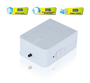 Компрессор BOYU портативный перезаряжаемый аквариумный, встроенный аккумулятор, 1 Вт, 2×1,2 л/мин