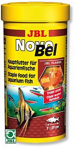 Основной корм JBL NovoBel для пресноводных аквариумных рыб, хлопья 1 л