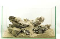 Набор камней GLOXY "Слоновья кожа" разных размеров от интернет-магазина STELLEX AQUA