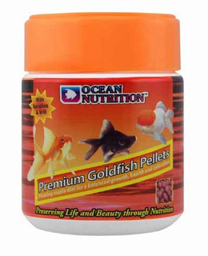 Корм Ocean Nutrition Premium Goldfish Pellets для золотых рыб, гранулы 110 г