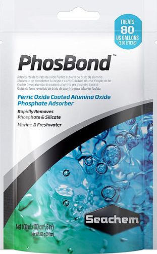 Наполнитель Seachem PhosBond для удаления фосфатов и силикатов, 100 мл