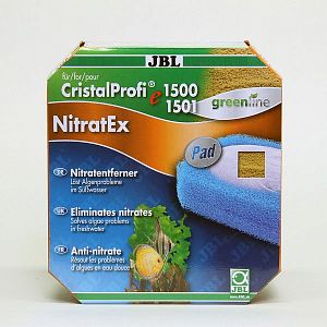 JBL Фильтрующий материал для быстрого удаления нитратов для фильтров CristalProfi e1500, 360 мл