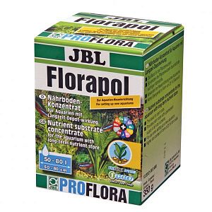 Грунтовое удобрение JBL Florapol для растений в пресном аквариуме, 350 г на 50−100 л