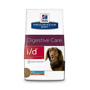 Диета Hill’s Prescription Diet I/D Stress Mini для собак мелких пород при лечении расстройств ЖКТ+стресс