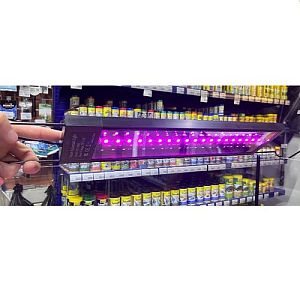 Светильник GLOXY Spectra FG-138−12 для пресноводных аквариумов 18 Вт, 30 см