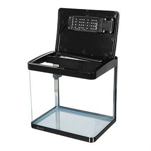 Аквариум Atman XR-320&nbsp;с&nbsp;LED светильником и&nbsp;фильтром, 25&nbsp;л, 32х24&times;32&nbsp;см, черный