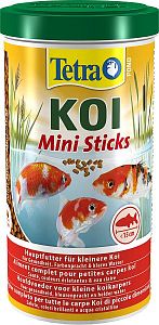Корм Tetra Pond KoiSticks Junior для молодых карпов кои, 1 л