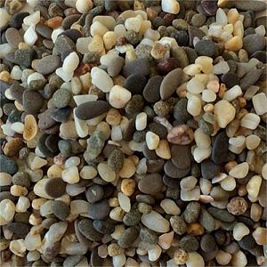 Грунт природный Галька морская GLOXY 0,8−3 мм, 5 кг