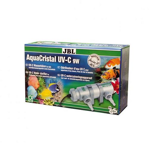 JBL AquaCristal UV-C 18W SERIES II УФ-стерилизатор воды для аквариумов с пресной и морской водой и прудов, 18 Вт