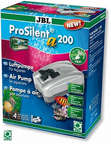 Компрессор для аквариума JBL ProSilent a200, сверхтихий, 200 л/ч