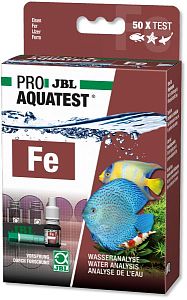 Экспресс-тест JBL ProAquaTest Fe для определения содержания железа в пресной и морской воде