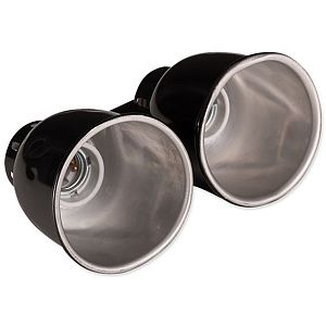 Светильник навесной для ламп накаливания Repti Planet, 2×40 Вт