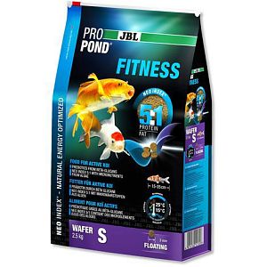 Корм JBL ProPond Fitness S для активных мелких карпов кои, чипсы 2,5 кг  (6 л)