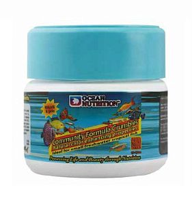 Корм Ocean Nutrition Community Formula Crumbles с крилем и каротиноидами для пресноводных тропических рыб, гранулы 75 г