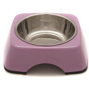 Pet Inn Миска MELAMINA квадратная S, 14х14×4,5 см