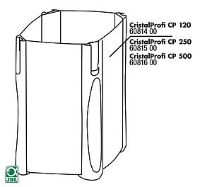 JBL Корпус фильтра CristalProfi 500, арт. 6 081 600