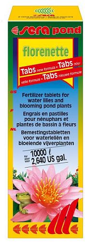 Sera POND FLORENETTE удобрение для прудовых растений, 20 таб.