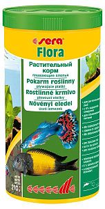 Sera Flora растительный корм, хлопья 1 л