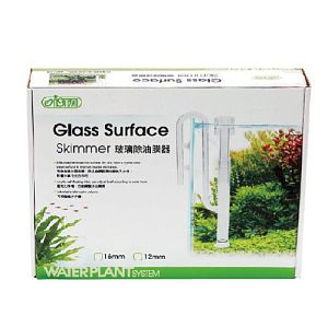 Заборник воды Ista стеклянный совмещенный со скиммером для внешних фильтров, 16 мм