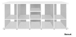 Подставка без дверок Biodesign АТОЛЛ 1000&nbsp;чёрная шагрень, влагостойкая плита ЛДСП 16/22&nbsp;мм, 201х66&times;82&nbsp;см