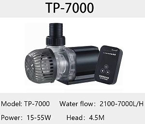 Помпа подъемная Jebao TP-7000 с контроллером, 7000 л/ч