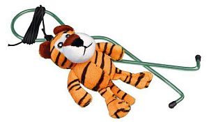 Дразнилка TRIXIE «Тигр» для кошки, для крепления в дверном проёме, плюш, 12 см, 135 см