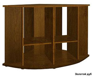 Подставка без дверок Biodesign ДИАРАМА 400 черная шагрень, влагостойкая плита ЛДСП 16/22 мм, 91х91×82 см