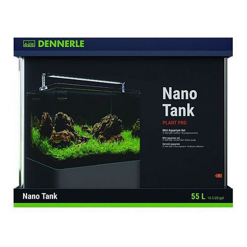 Аквариум Dennerle Nano Tank Plant Pro с фильтром и освещением, 55 л