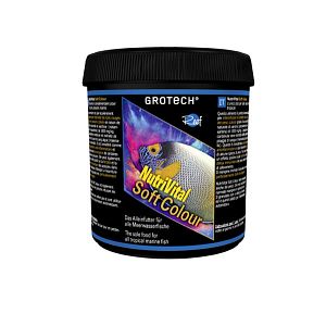 Корм GROTECH NutriVital Soft Colour для рыб, гранулы 1,4−2,2 мм, 350 г