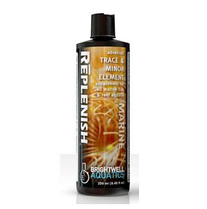 Добавка микроэлементов Brightwell Aquatic Replenish для морских аквариумов, 250 мл