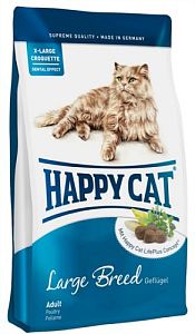 Корм HAPPY CAT Adult Large Breed для взрослых кошек крупных пород