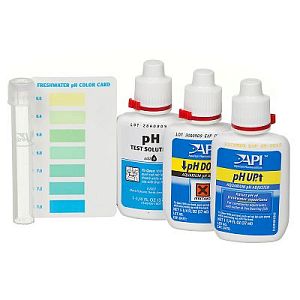 Набор API Freshwater Deluxe pH Test для измерения и изменения уровня pH в пресной воде