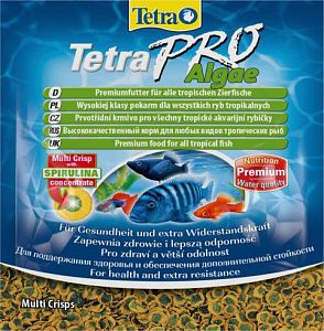 TetraPro Algae Crisps Специальный корм для травоядных рыб, чипсы 12&nbsp;г