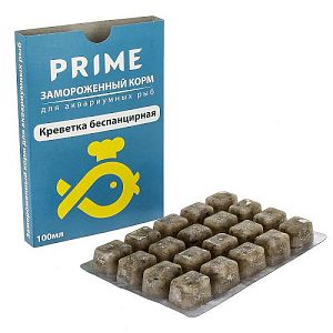 Креветка PRIME беспанцирная замороженная в блистере, 100 мл