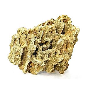 Камень песчаник пещеристый желтый L, 25&minus;30&nbsp;см, 4000&minus;5000 г, 1&nbsp;шт.