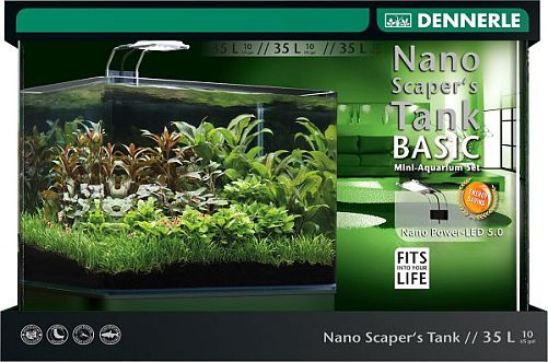 Аквариум Dennerle NANO scaper's tank Basic LED 5.0, 35 л