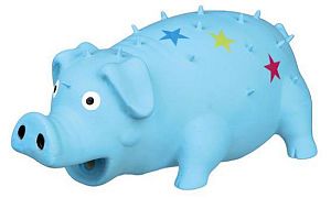 Игрушка TRIXIE «Поросенок» со звездами, латекс, 16 см