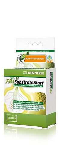 Добавка грунтовых бактерий Dennerle FB1 SubstrateStart на 120 л, 50 г