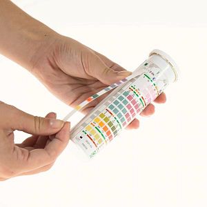 Экспресс-тест JBL ProAquaTest Easy 7in1&nbsp;по&nbsp;7&nbsp;основным параметрам воды, полоски, 50&nbsp;шт.