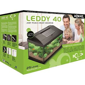 Aquael LEDDY LT 40 аквариум прямой, 25 л