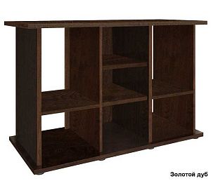 Подставка без дверок Biodesign РИФ 300&nbsp;чёрная шагрень, влагостойкая плита ЛДСП 16/22&nbsp;мм, 116х51&times;74&nbsp;см