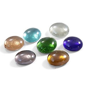 Грунт Laguna стеклянный «Пуговки», 300 г, 17−19 мм