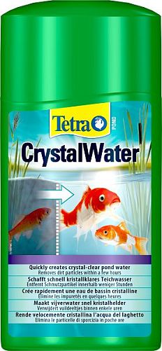 TetraPond CrystalWater кондиционер для очистки прудовой воды от разных видов помутнений, 1 л