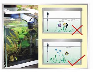 Нагреватель SunSun JRB-220 с терморегулятором, 200 Вт